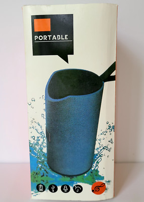 T&G Portable Wireless Bluetooth Rechargeable Speaker Waterproof Damaged Box