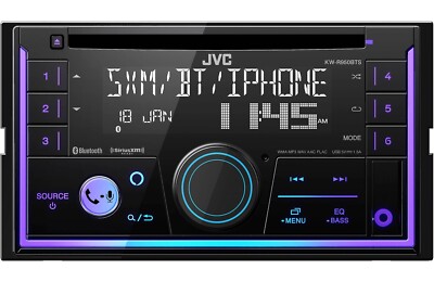 JVC KW-R950BTS 2-DIN CD Receiver with AM/FM tuner, 13-Band EQ, Bluetooth and USB
