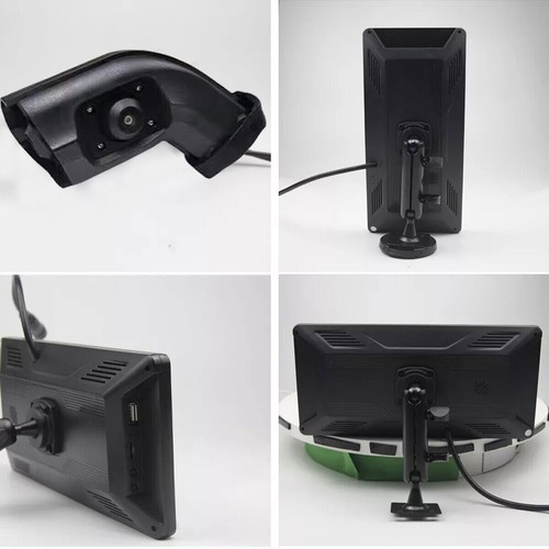 Telecamera auto sinistra destra monitor specchio DVR verticale vista laterale BSD 10,36" per camion - Foto 6 di 21