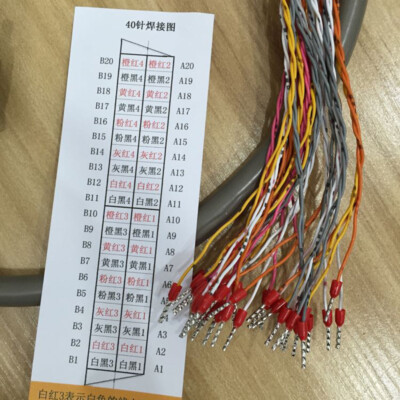 For OMRON CJ1W-ID231/ID261/OD231/OD261/MD261 1.5M cable with For OMRON CJ1W-ID231/ID261/OD231/OD261/MD261 1.5M cable with