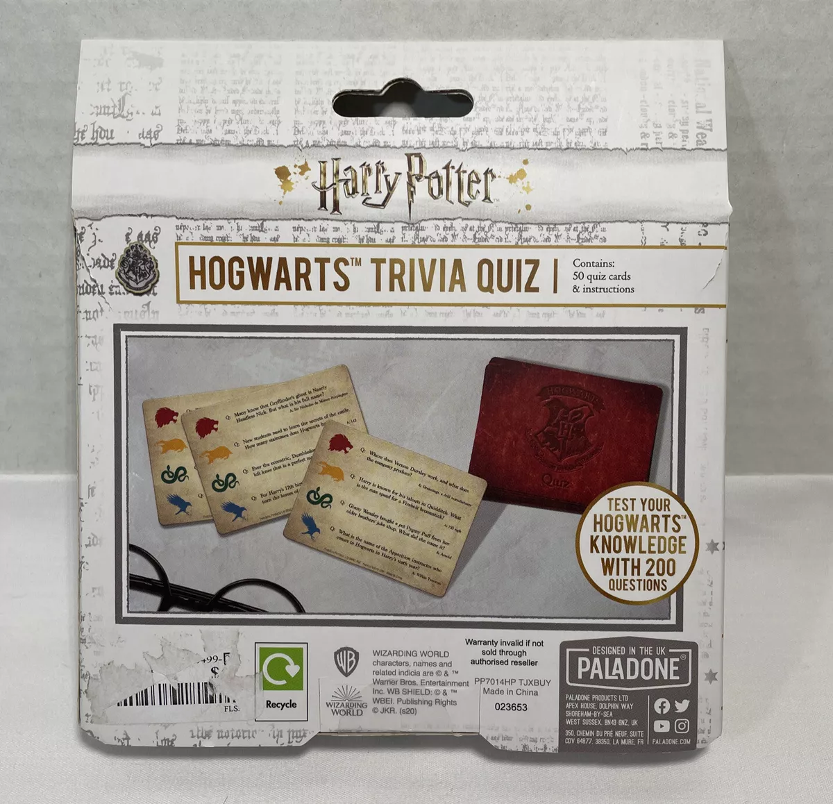 Test your knowledge of the Hogwarts Sorting Hat!