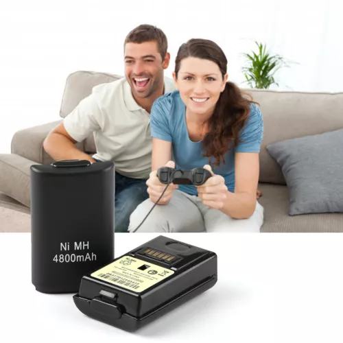 US Dual Charger Station Dock + 2pcs Rechargeable Battery for XBOX 360 Controller - Picture 7 of 11