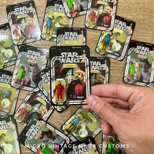 Star Wars Micro Vintage: [CARDED] Snaggletooth (Red) figure (JP Customs)