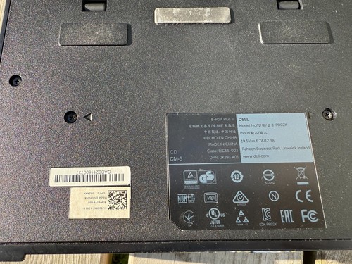 Dell PR02X Docking Station für Latitude mit originalem Dell 180W Ladegerät - Afbeelding 5 van 11