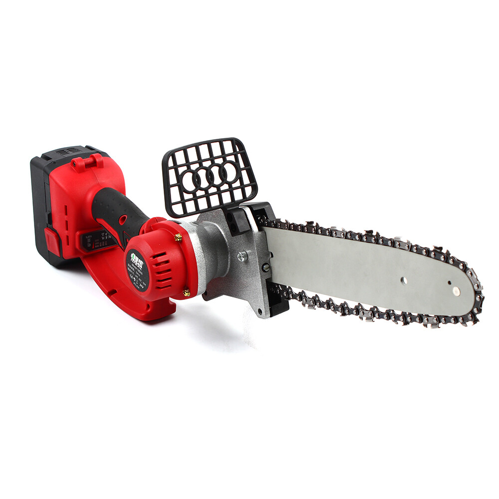 10 inch Electric ChainSaw Cordless Handheld Portable Chain Saw Battery Chainsaw