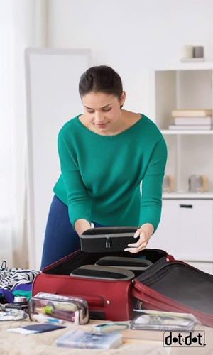 Small Packing Cubes for Suitcases - 4 Pcs set of Packing Cubes for Travel - P... - Picture 5 of 5