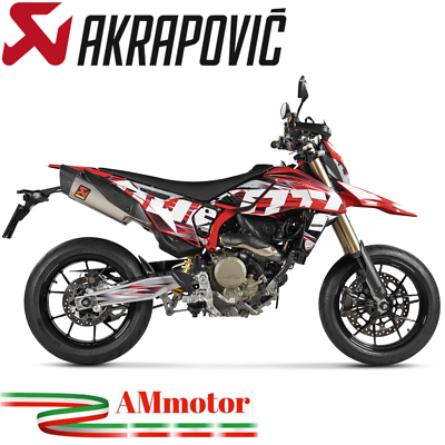 Akrapovic Ducati Hypermotard 698 2024 Exhaust For Motorcycle