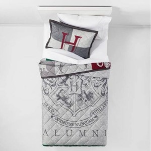 Harry Potter Hogwarts 3 piece Full/Queen Quilt Bedding Set ...