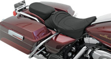 Drag Specialties Solo Rear/Pillion Seat 0801-0469 Narrow - Mild Stitch