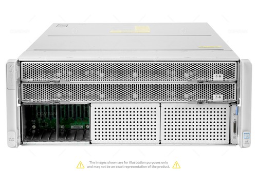 CISCO UCS C480 M5 8SFF 4x Xeon Gold 6136 768GB RAM 8x 1.92TB 6G SATA SSD - Picture 2 of 10
