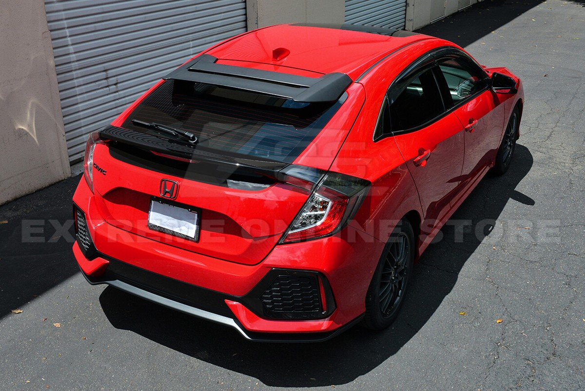 For 16-21 Honda Civic Hatchback FK4 FK7 JDM MUGEN Style Rear