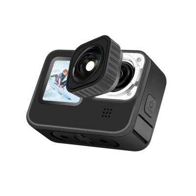 Max Lens Mod Wide Angle Lens For GoPro Hero 12/11/10/9 Black