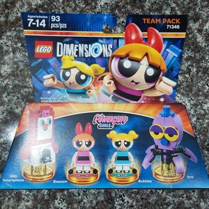 LEGO Dimensions NEW Powerpuff Girls Team Pack Set 71346 Building Toys 93 Pcs