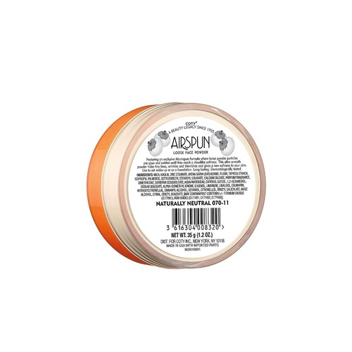 Coty Airspun Face Powder, Naturally Neutral, Natural Tone Loose Face - Picture 3 of 8