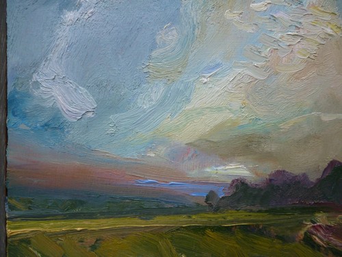 marthas hill oil painting by famous artist david atkins