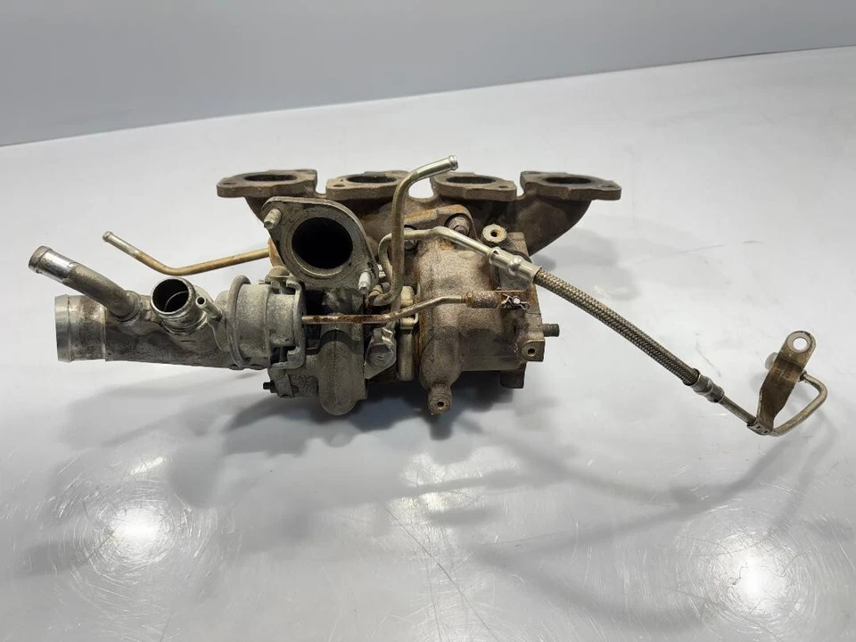 Nissan Juke 2013-2015 OEM turbocompresor con colector 144111Kc2C OEM pieza usada Foto 3 de 4