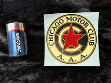 Chicago Motor Club AAA Sticker