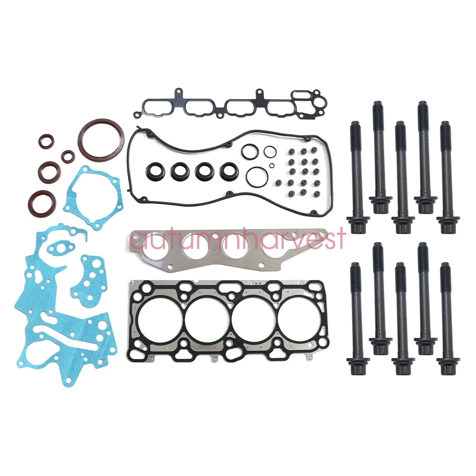 Juego de juntas de culata con pernos aptos para Mitsubishi Eclipse Lancer Outlander 2004-12 2,4 L Foto 2 de 4