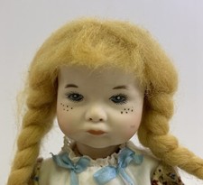 Artist Made Pouty Doll All Bisque Porcelain 8 1/2” SFBJ 252 Antique Reproduction