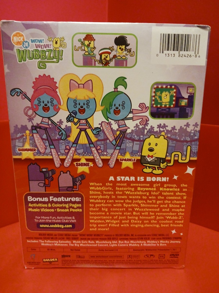 WOW WOW WUBBZY WUBB IDOL DVD BRAND NEW | eBay