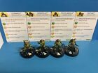 Heroclix Tmnt Series One lot w/Michelangelo Donatello Raphael Leonardo
