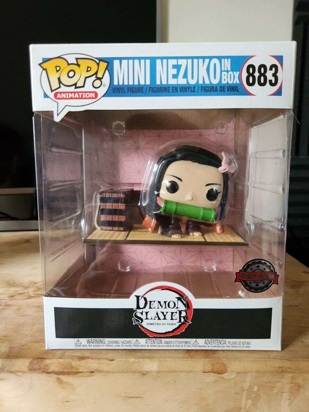 Boneco Funko Pop Demon Slayer Mini Nezuko In Box 883