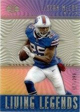 2018 Panini Illusions Living Legends Gold LeSean McCoy 017/299 Buffalo Bills