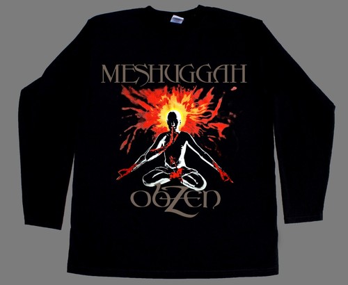 Meshuggah Obzen The Violent Sleep of Reason Short Long sleeve new black T-SHIRT - Bild 3 von 5