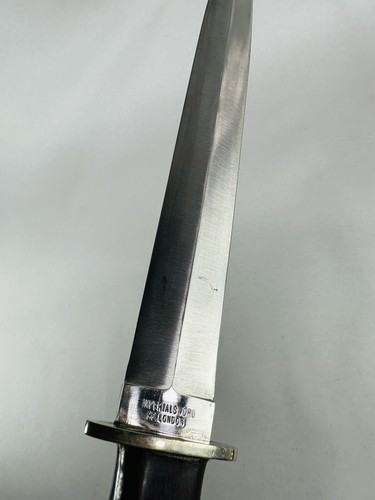 Vintage Double Edge Imperial Sword Co London 19” Rosewood Coco Bolo Dagger Short - Picture 5 of 16