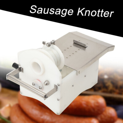 Wurstbindemaschine 0-42mm Manuelle/Automatische Binde und Knotenmaschine NEU