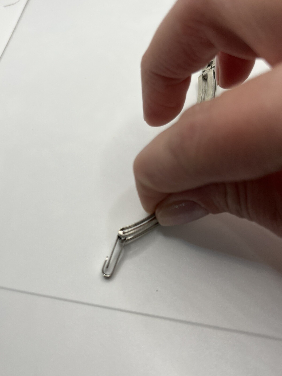 Wells sterling silver rectangle link bracelet vin… - image 10