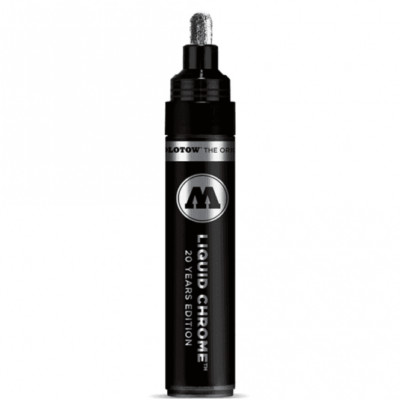 Molotow Liquid Chrome Pen Range - Metallic Silver Spiegeleffekt Pump Marker