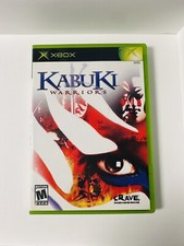 Kabuki Warriors (Microsoft Xbox, 2001) Complete With Manual CIB Fast Free Ship