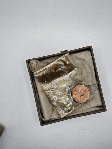 1953 US SILVER PROOF SET 90% SILVER COINS IN ORIGINAL MINT BOX - Picture 2 of 7
