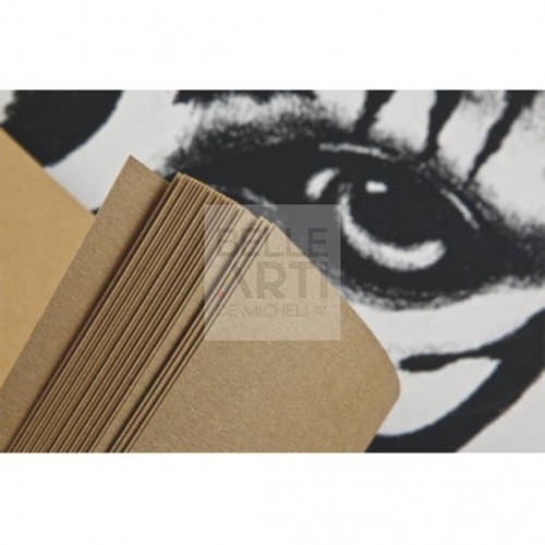 BLOCCO CARTA DA DISEGNO TONED PAPER " SAND " A4 120GR 50FG - Picture 3 of 5