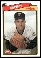 1989 Swell Baseball Greats #37 Jim Perry