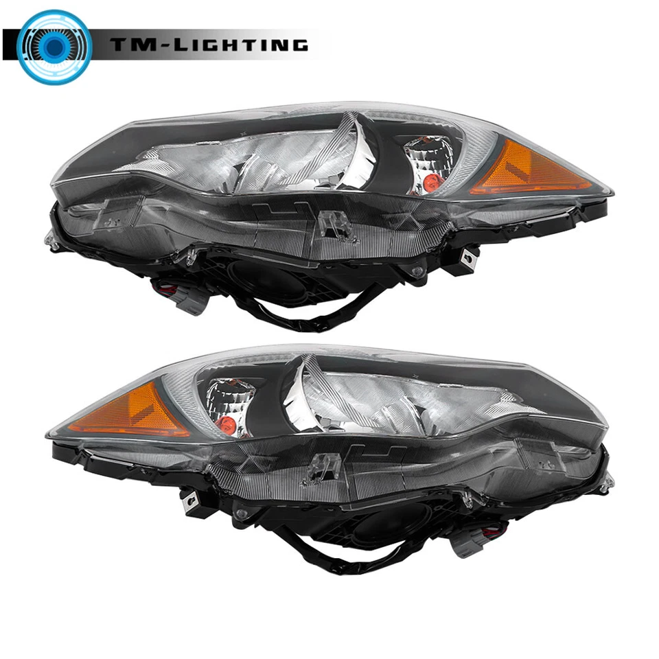 Headlights Pair For Subaru Impreza2012-2014-2015/Crosstrek 2013-2015-2016 Chrome - Image 2 of 4