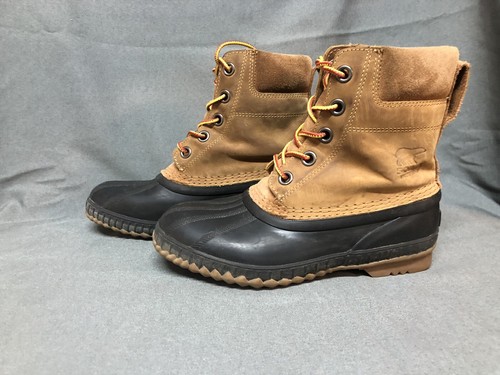 Sorel Cheyenne Leather Youth Kids Boots Size 5 - Picture 3 of 6