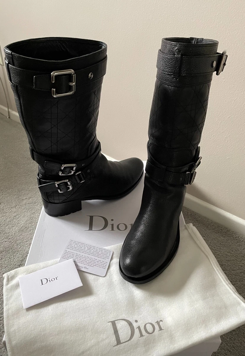 Dior Biker Black Boots for Women for sale | eBay