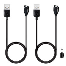 Charger for Garmin Instinct 3 2 2X 2S 1 Watch 2-Pack, 3.3Ft/1M 