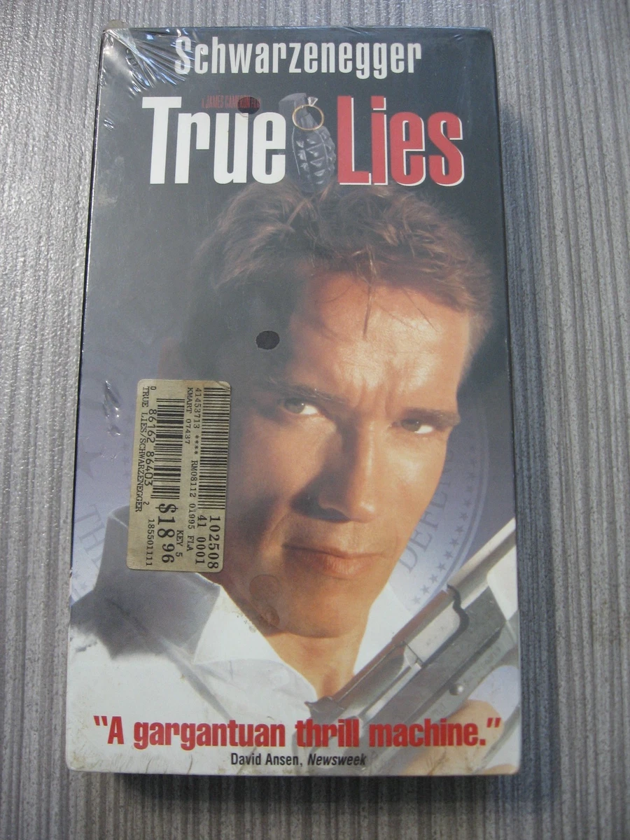 阿诺德* 施瓦辛格VHS 录像带真实的谎言| eBay