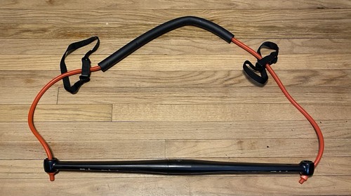 Body Gym Core System Resistance Band Workout Trainer w/ DVDs & Bag - Picture 2 of 5