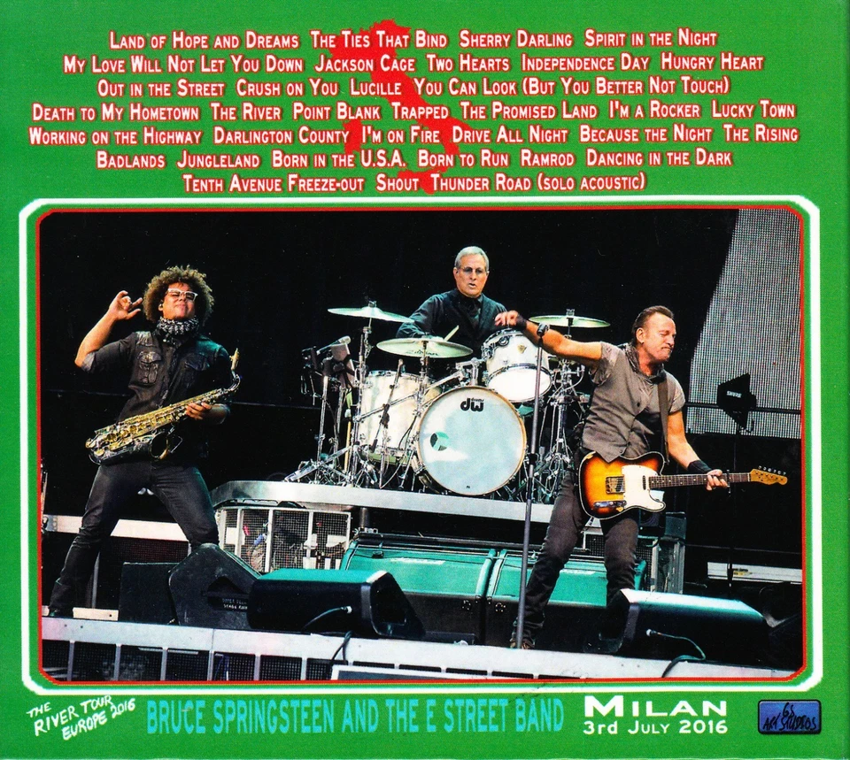 BRUCE SPRINGSTEEN. THE RIVER TOUR ON SAN SIRO. 3 CD. - Imagen 2 de 2