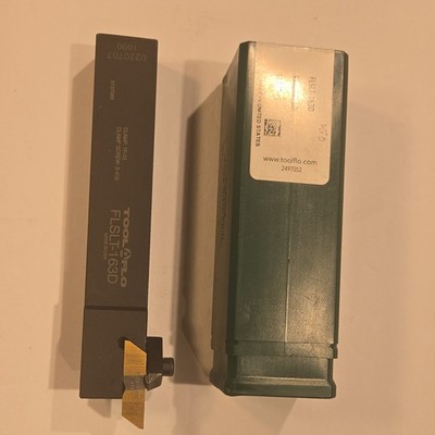 Tool-Flo Threading & Grooving Holder Lathe Turning Tool Holder FLSLT163D