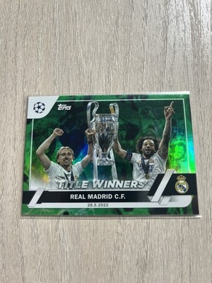 2022-23 Topps Jade Edition UEFA Club Competitions - Title Winners  /125