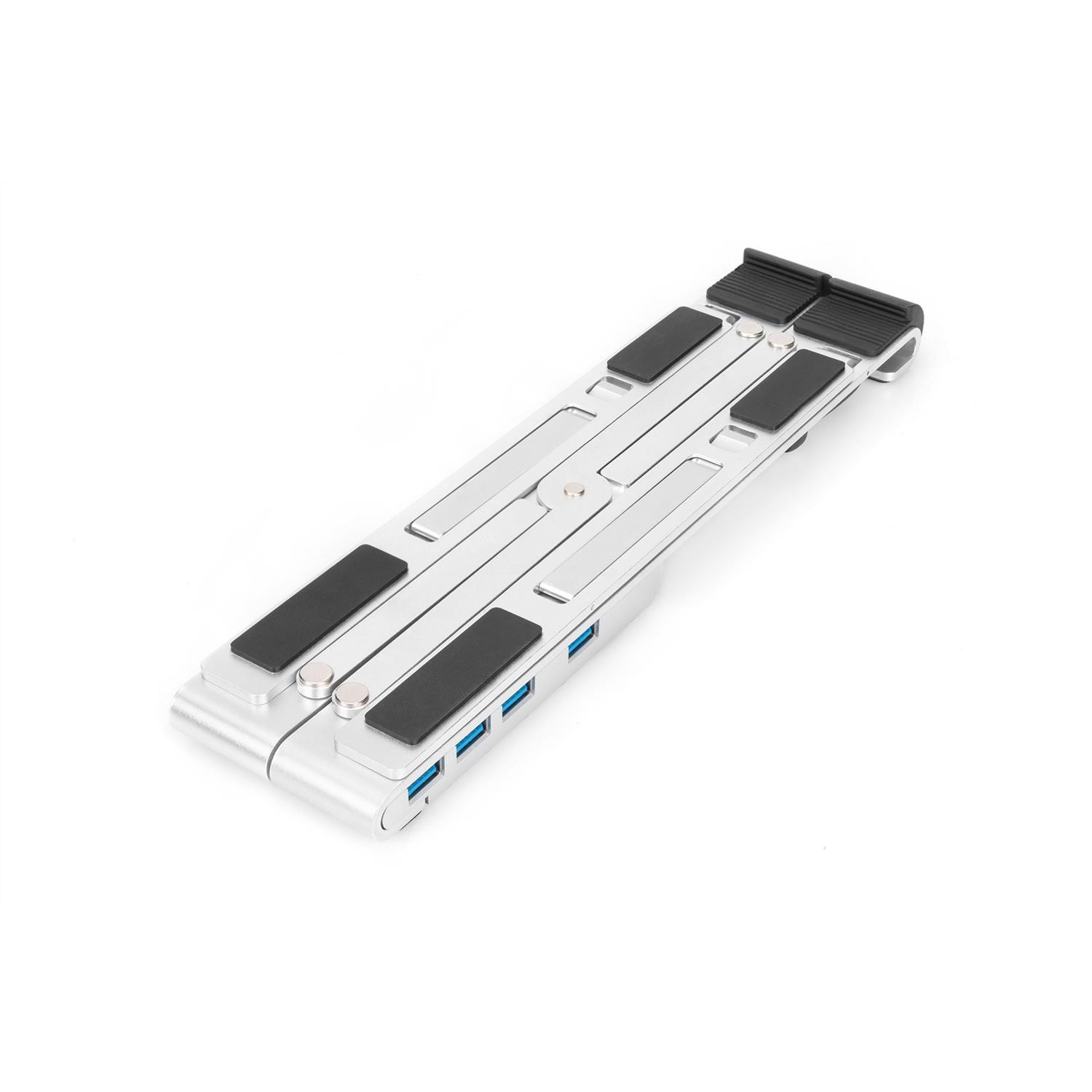 Support PC portable DA-90424 DIGITUS réglable avec hub USB-C multi-ports intégré - 3