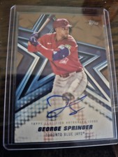 George Springer Autographs Added to 2014 Topps Products 2