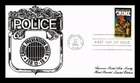 DR JIM STAMPS US COVER CRIME PREVENTION MCGRUFF CRIME DOG FIRST DAY ISSUE