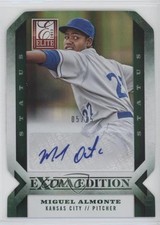 2013 Panini Elite Extra Edition 5/25 Miguel Almonte #61 Auto 0c2