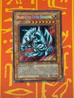 YUGIOH BLUE-EYES TOON DRAGON SECRET RARE 1ST EDITION LIGHT PLAY MRL-E000